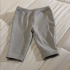 Striped Gray Baby Pants